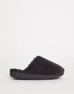 Chevron Mule Slipper E Fit