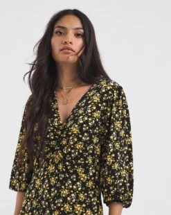 Ruched Front Jersey Midi Dress -JD Williams Shop x01rn038738w