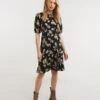Soft Touch Jersey Empire Tea Dress