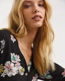 Relaxed Button Through Smock Dress -JD Williams Shop x01rn153740w