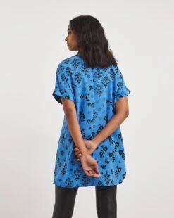 Blue Print Longline Boxy Top -JD Williams Shop x01tu049756w