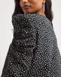 Ruched Sleeve Top -JD Williams Shop x01tu183757w