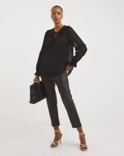 Pleated Collar Blouse With Cami -JD Williams Shop x01tu215720w