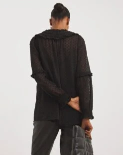 Pleated Collar Blouse With Cami -JD Williams Shop x01tu215722w