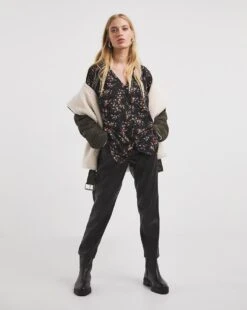 Shirred Shoulder Top -JD Williams Shop x01tu218730w