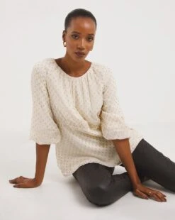 Lurex Exposed Back Dobby Swing Top 7 Lurex Exposed Back Dobby Swing Top -JD Williams Shop x01tu273720w