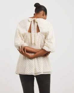 Lurex Exposed Back Dobby Swing Top 6 Lurex Exposed Back Dobby Swing Top -JD Williams Shop x01tu273721w