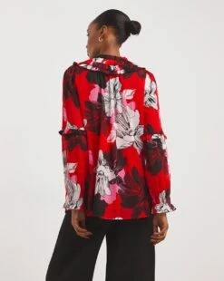 Pleated Collar Blouse -JD Williams Shop x01tu286721w