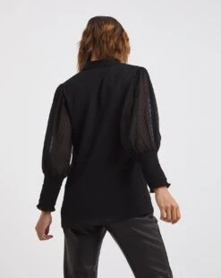 Shirt With Extreme Shirred Cuff -JD Williams Shop x01tu407737w