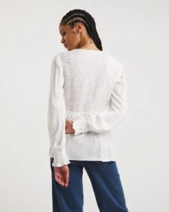 Shirred Bodice Zip Front Top 6 Shirred Bodice Zip Front Top -JD Williams Shop x01tu685732w