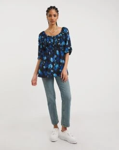 Pleated Front Top -JD Williams Shop x01tu810731w