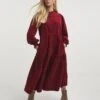 Midaxi Western Cord Dress