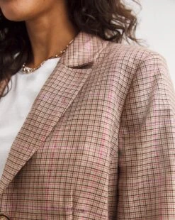 Heritage Lurex Check Blazer -JD Williams Shop x01zv496754w
