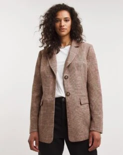 Heritage Lurex Check Blazer
