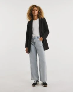 Black Ponte Edge To Edge Blazer