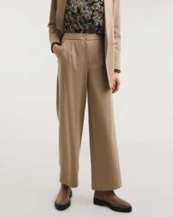 Oatmeal Ponte Straight Leg Trouser -JD Williams Shop x01zv763742w