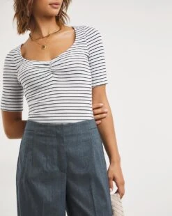 Grown On Waist Wide Leg Trouser -JD Williams Shop x01zv839719w