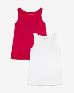 2 Pack Sleeveless Swing Vests -JD Williams Shop y01aa619953s