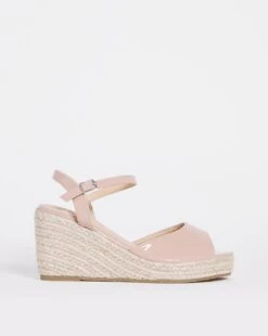 Peep Toe Espadrille E Fit