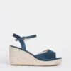 Peep Toe Espadrille EEE Fit