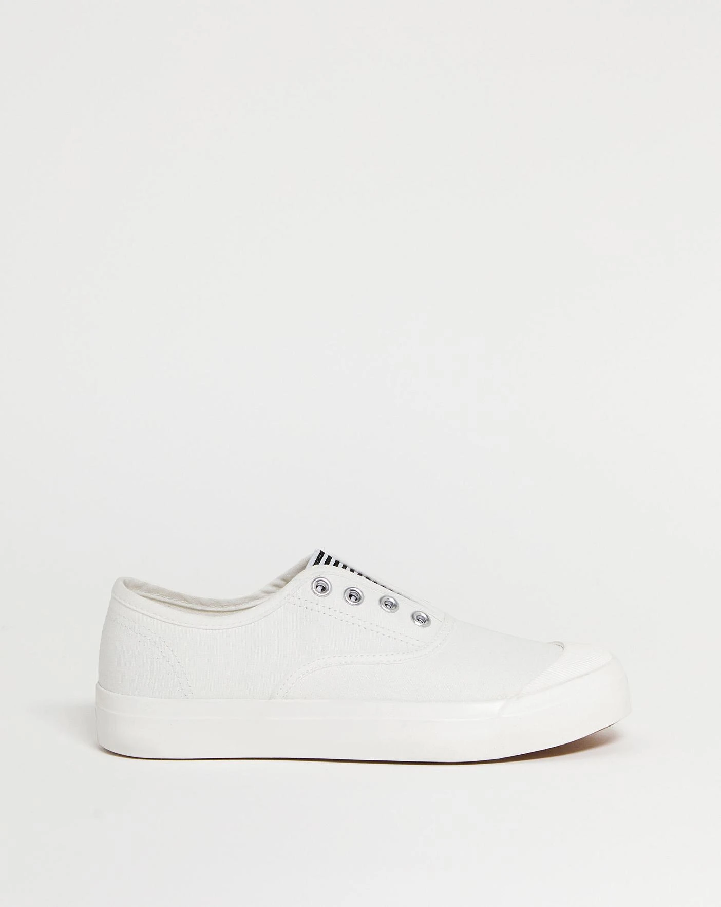 Canvas Slip On Shoe EEE Fit 2 Canvas Slip On Shoe EEE Fit - Image 2