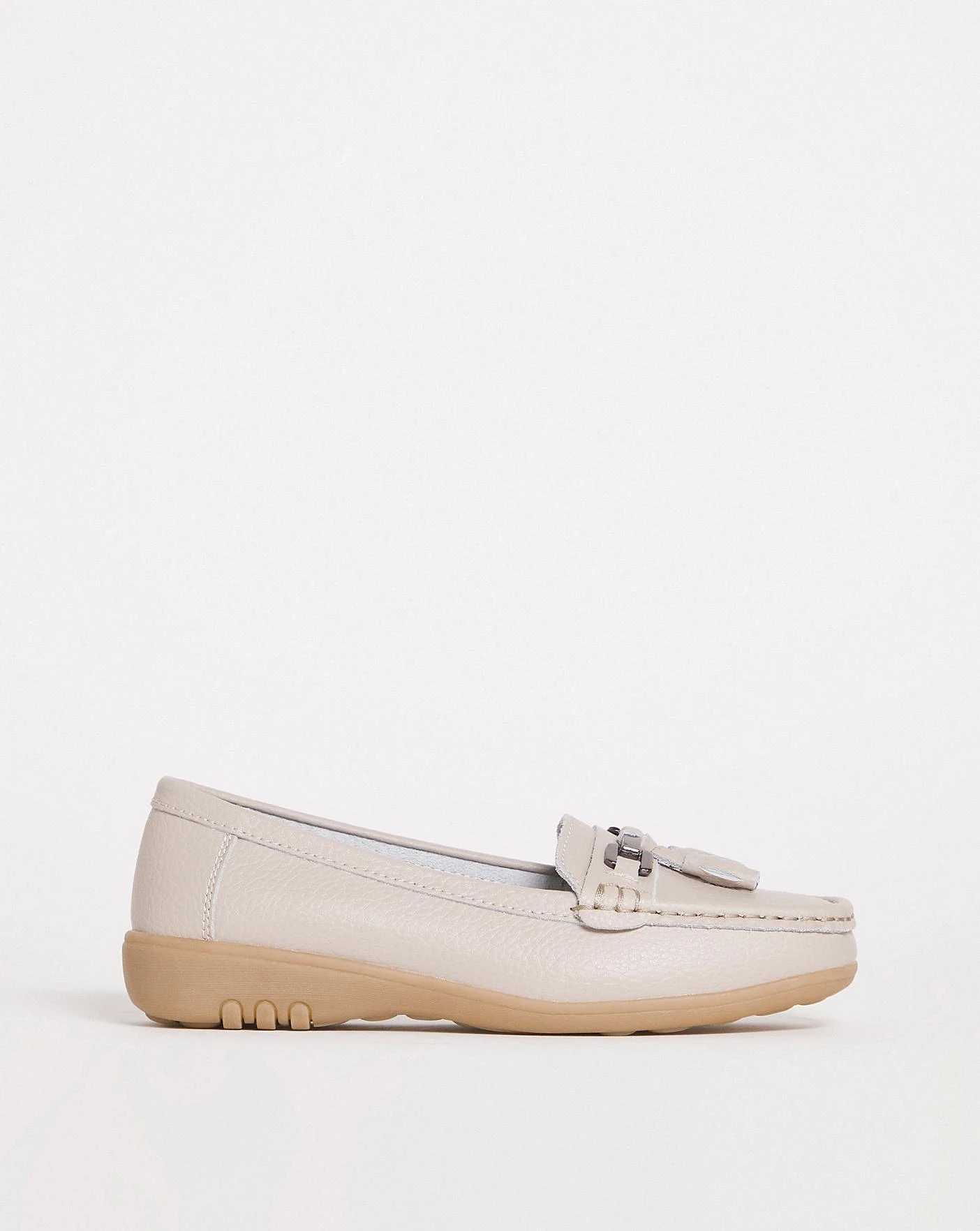 Leather Tassle Loafer E Fit 1 Leather Tassle Loafer E Fit