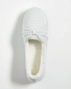 Bow Front Slipper EEE Fit -JD Williams Shop y01aw649766s