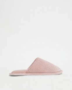 Lurex Mule Slipper EEE Fit