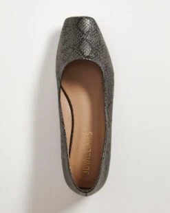 Snake Square Toe Ballerina EEE Fit -JD Williams Shop y01dj561751s