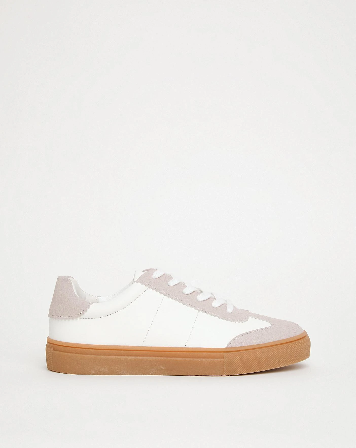 Lace Trainer With Gum Sole EEE Fit 1 Lace Trainer With Gum Sole EEE Fit