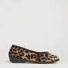 Leopard Ballerina Slipper E Fit