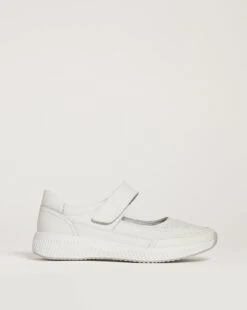 JD Williams Shop 2 Leather Touch & Close Shoe E Fit