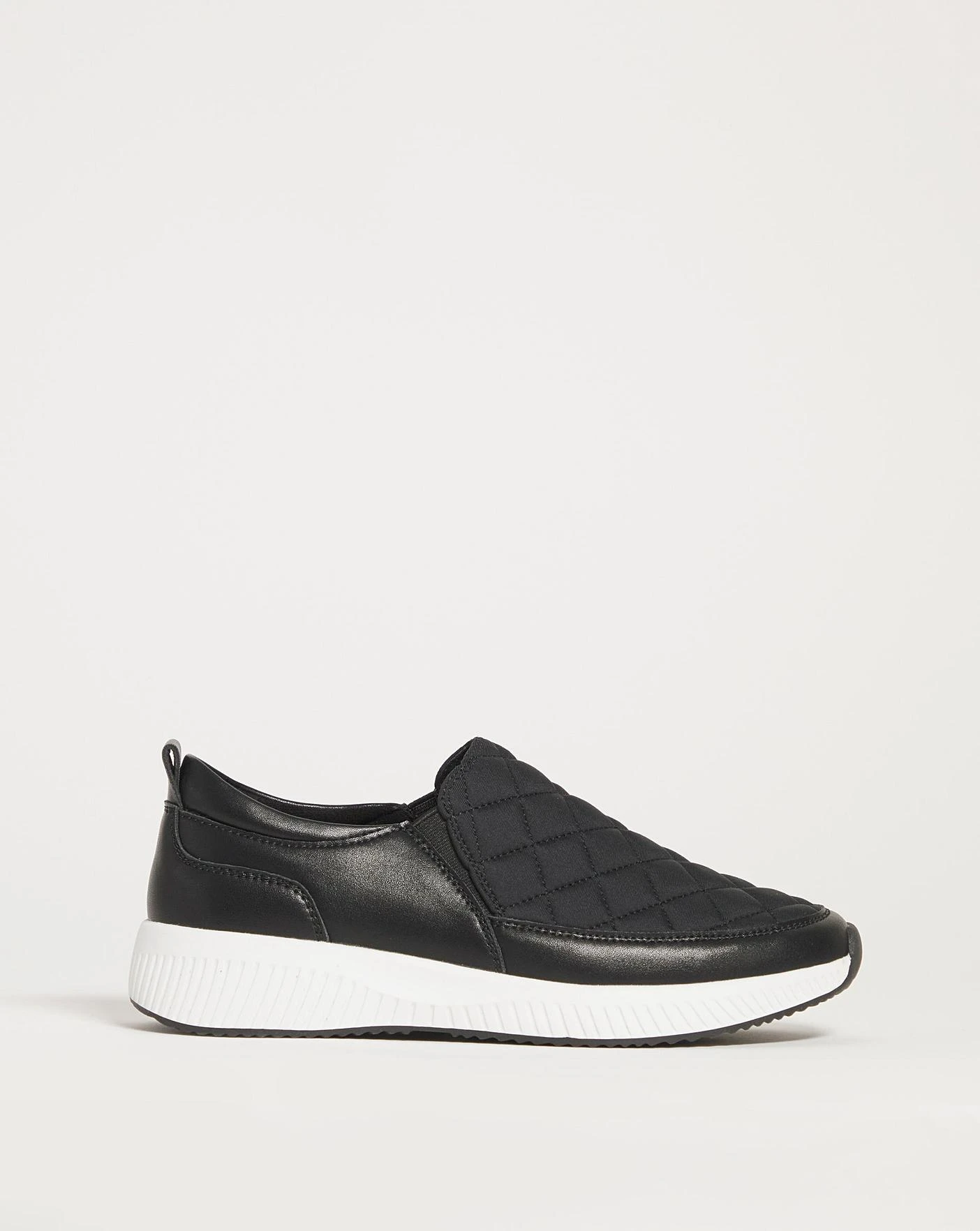 Quilted Slip On Shoe E Fit 1 Quilted Slip On Shoe E Fit