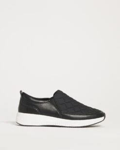 Quilted Slip On Shoe EEE Fit