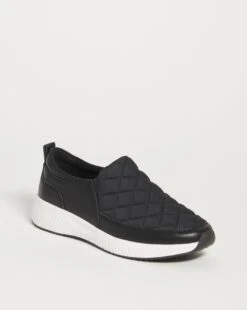 Quilted Slip On Shoe EEE Fit -JD Williams Shop y01dj898720s