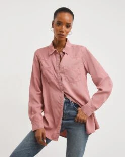 Rose Western Shirt