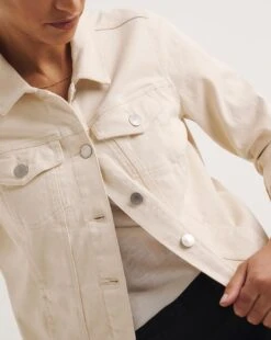 Ecru Western Denim Jacket -JD Williams Shop y01fc614732w