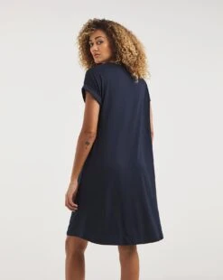Soft Touch Jersey A-Line Dress -JD Williams Shop y01fh239713w