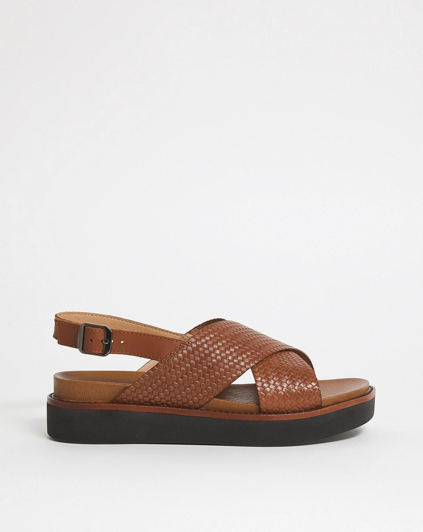 Leather Crossover Sandal E Fit 1 Leather Crossover Sandal E Fit