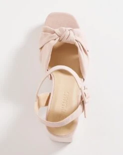 Knotted Vamp Platform Sandal EEE Fit -JD Williams Shop y01fw819766s