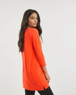 Utility Pocket 3/4 Sleeve Tunic 8 Utility Pocket 3/4 Sleeve Tunic -JD Williams Shop y01fz798739w