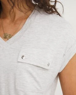 Utility Pocket Short Sleeve Top -JD Williams Shop y01fz800741w