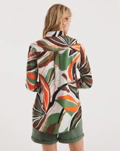 Long Sleeved Linen Shirt -JD Williams Shop y01gp232731w