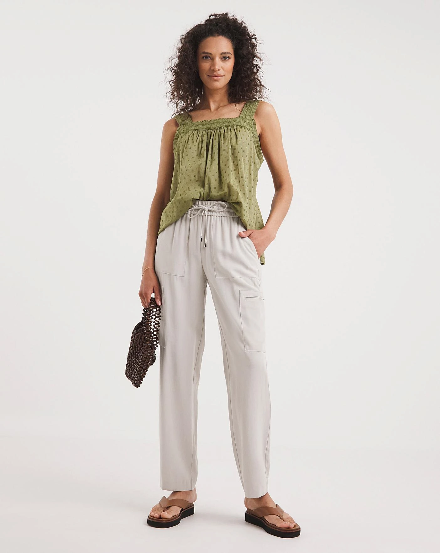 Lace Insert Vest 4 Lace Insert Vest - Image 4