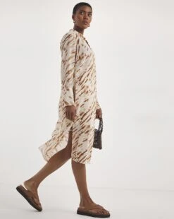 Longline Shirt With Side Splits -JD Williams Shop y01gp417720w