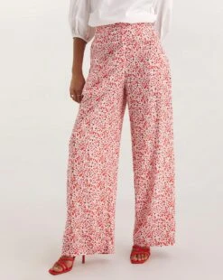 Floral Print Formal Wide Leg Trouser 7 Floral Print Formal Wide Leg Trouser -JD Williams Shop y01gz353737w