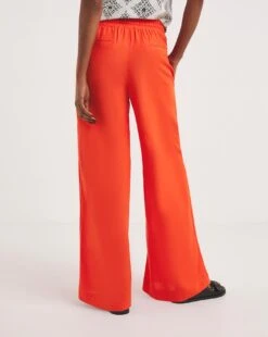 Tomato Linen Mix Wide Leg Trousers 9 Tomato Linen Mix Wide Leg Trousers -JD Williams Shop y01gz422758w