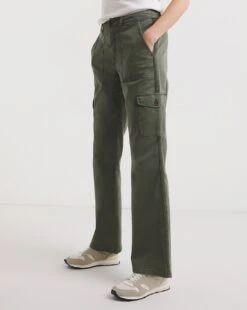 Stretch Washed Cargo Detail Trousers -JD Williams Shop y01gz477732w