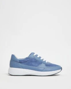 Leather Lace Trainer EEE Fit