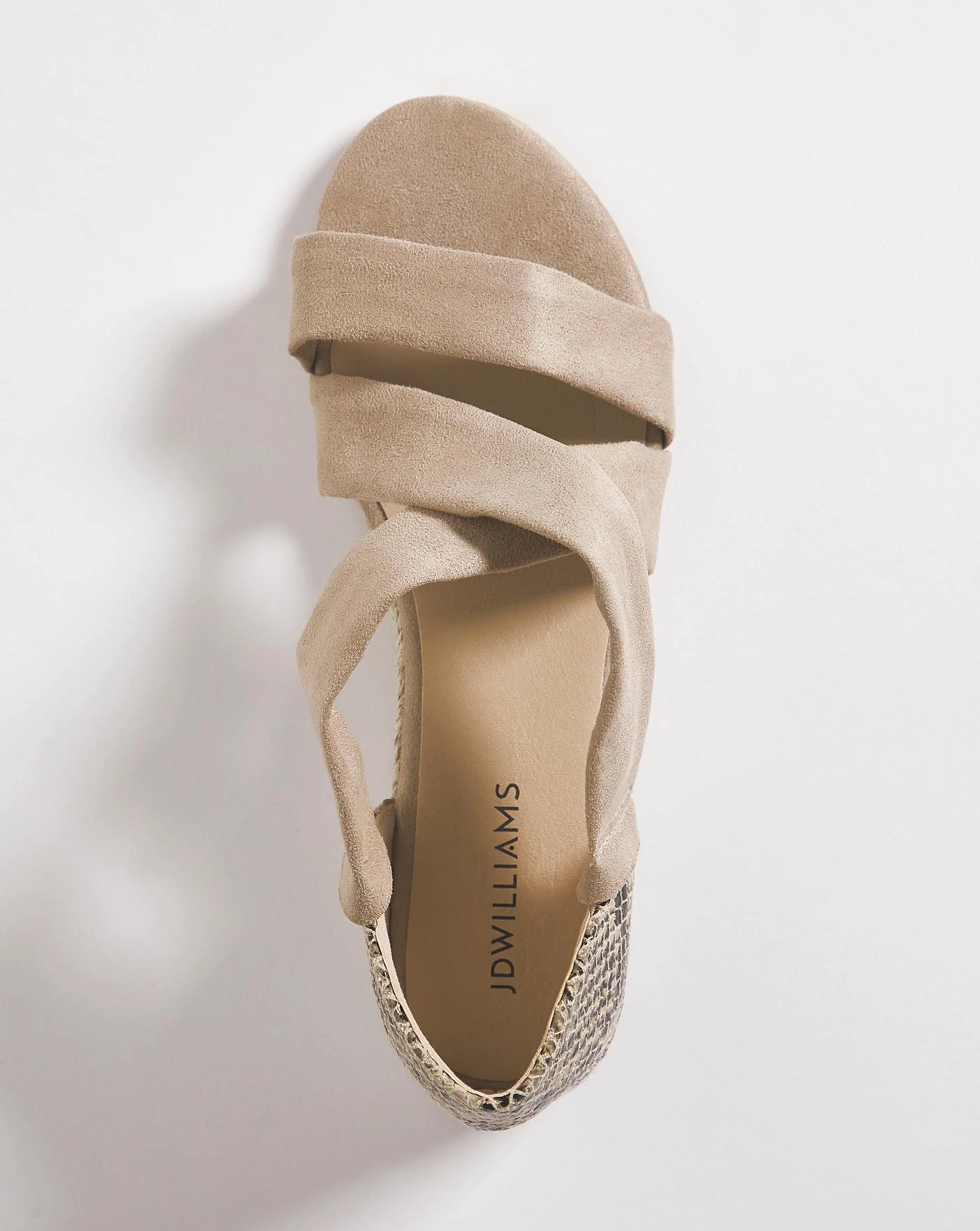 Multi Strap Espadrille EEE Fit 4 Multi Strap Espadrille EEE Fit - Image 4